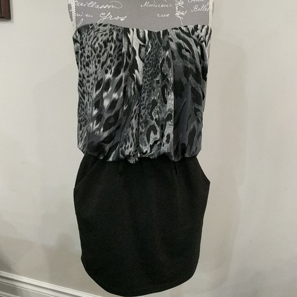 Urban behavior strapless dress - Picture 1 of 4